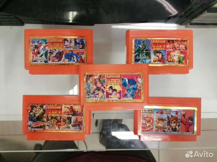 Катриджи для dendy sega