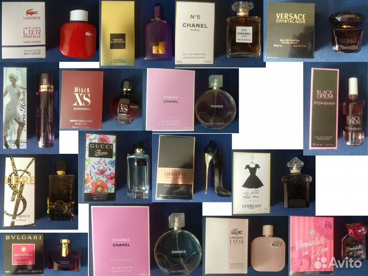 Остатки женских духов из ОАЭ