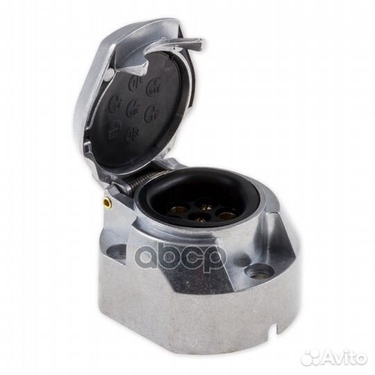 Разъем фаркопа (мама) металлический, 7 контакто