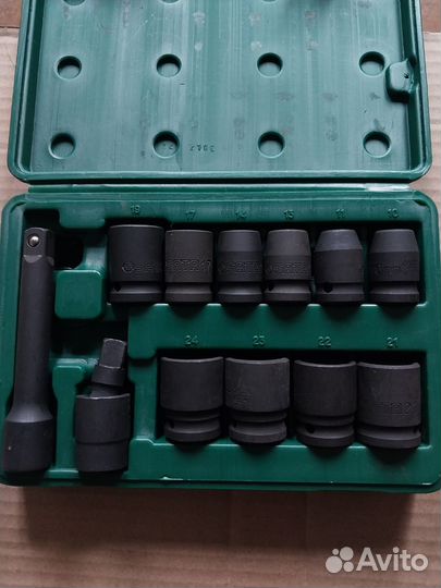 Набор ударных торцевых головок SATA