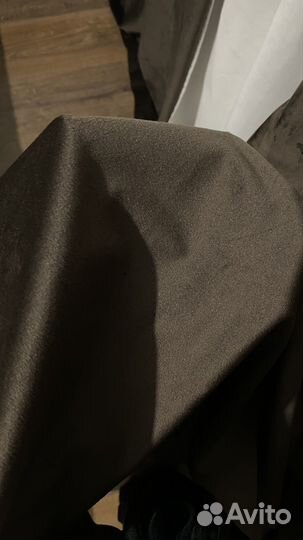 Шторы коричневые