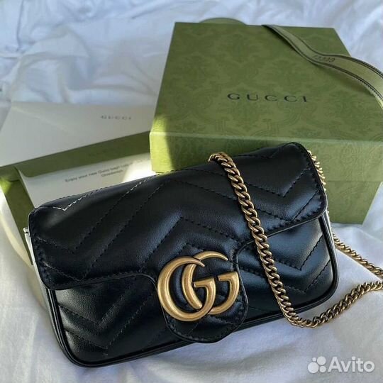 Женская сумка Gucci Marmont через плечо