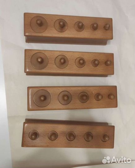 Цилиндры монтессори