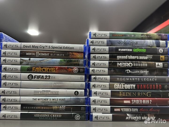 Игры на дисках для ps4,fifa,mk,nba и многие другие