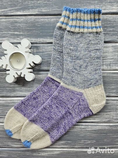 Носки вязаные женские 38-39 размер