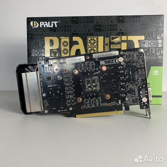 Видеокарта Palit GeForce GTX 1660 Ti Dual 6gb