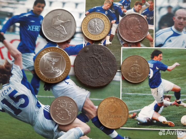 Набор монет мира Вануату, Польша, Финляндия и др