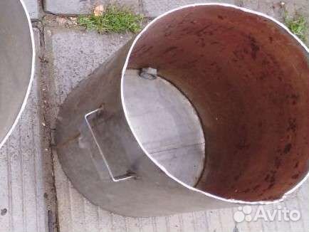 Нержавейка бак совдеп. тол 3мм крышки нет