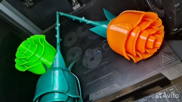 Букет к 8 марта на 3Д принтере