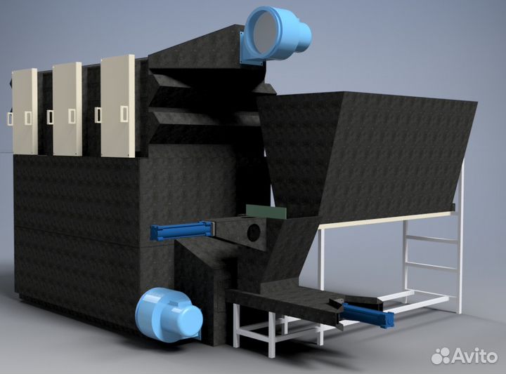 Теплогенератор GRV 1200 - 1500 кВт