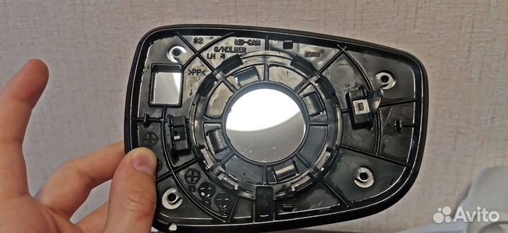 Зеркальный элемент hyundai solaris