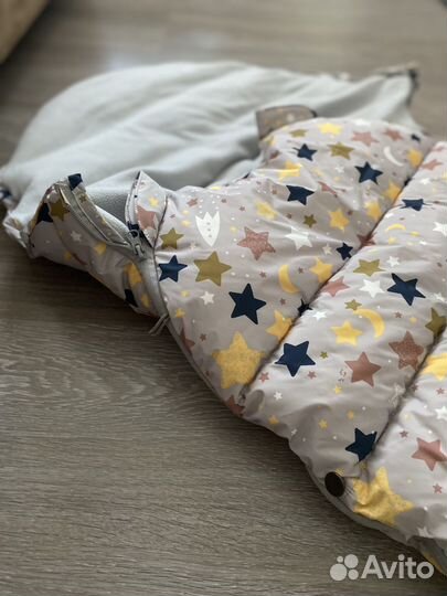 Зимний конверт в коляску mansita