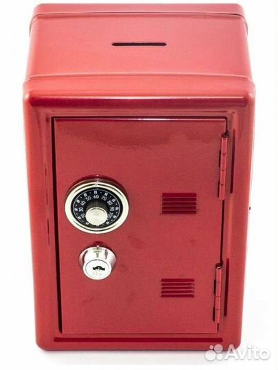 Сейф копилка из металла