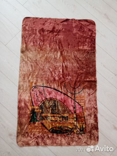 Покрывало СССР Винтаж 92*57см плюш