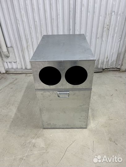 Шумбокс оцинкованный двойной