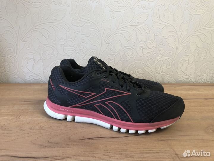 Кроссовки reebok sublite duo женские 38,5 серые