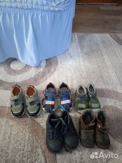 Детская одежда и обувь пакетом