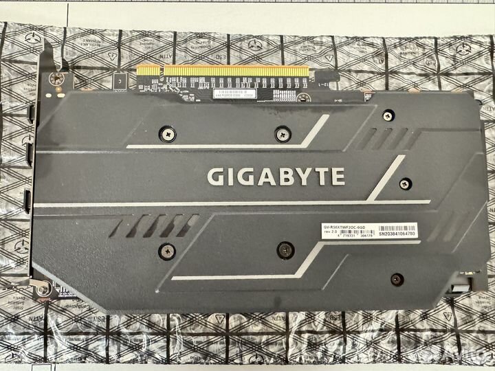 Видеокарта RX 5600 XT Gigabyte Windforce OC