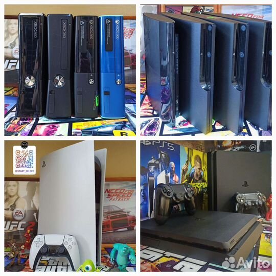 Игровые приставки и аксессуары