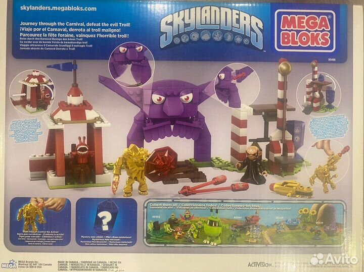 Конструктор mega bloks skylanders