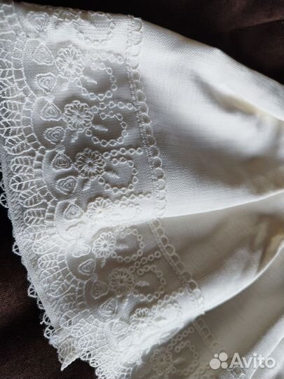 Потрясающий льняной конверт на выписку