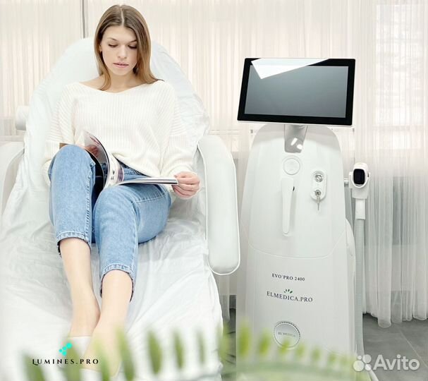 Диодный лазер для эпиляции Люминес’ Эво-Про 2400вт