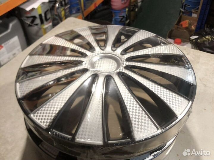 Колпаки колесные R16 GMK Super Silver комплект