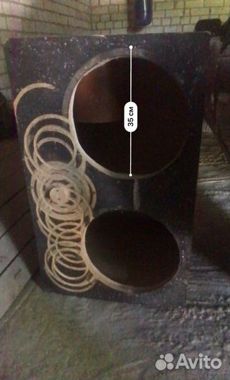 Короб для сабвуфера 2 15