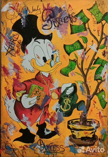 Картина Скрудж макдак