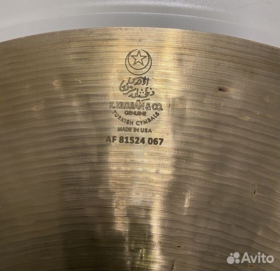 Zildjian K1218 18K custom Hybrid crash