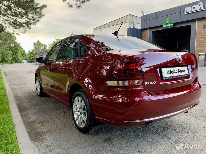 Volkswagen Polo 1.6 AT, 2019, 79 500 км