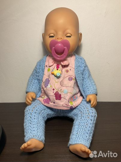 Zapf creation baby born оригинал кукла пупс