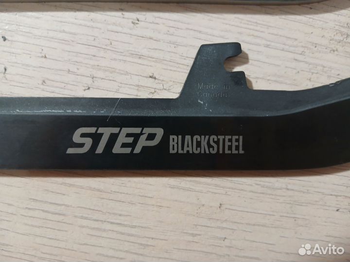 Лезвия для вратарских коньков step Blacksteel