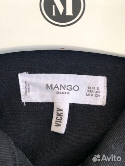 Джинсовая куртка mango женская