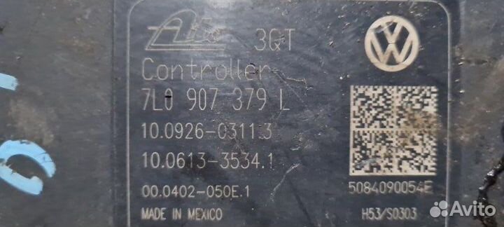 Блок abs Volkswagen Touareg 7L BPE 2008