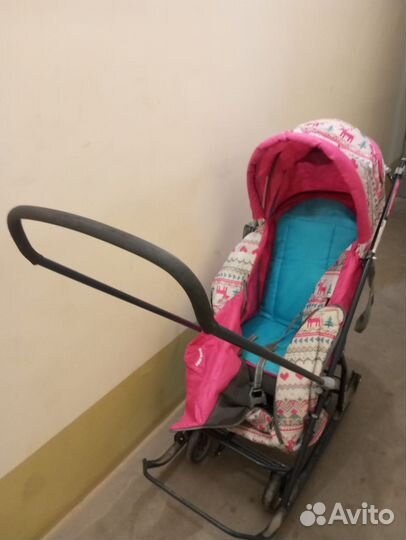 Сани коляска и коляска детская