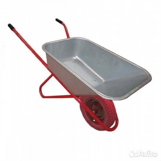 Тачка строительная 1 и 2 колесные в ассор-те