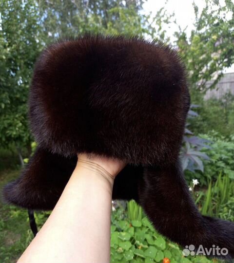 Мужская шапка ушанка