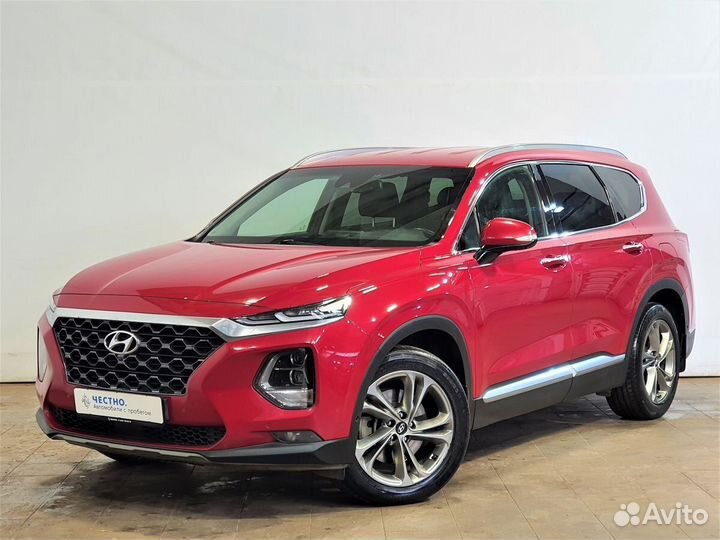 Hyundai Santa Fe 2.2 AT, 2019, 49 671 км