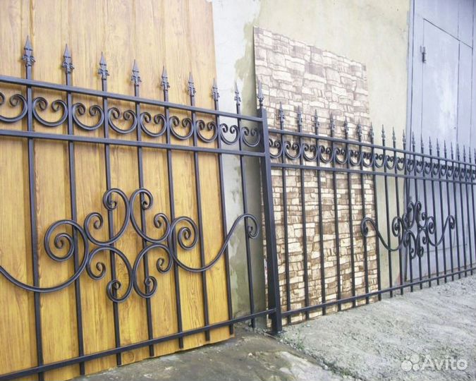 H2Заборы кованные 2D на заказ 2м/h2 p/p pstr