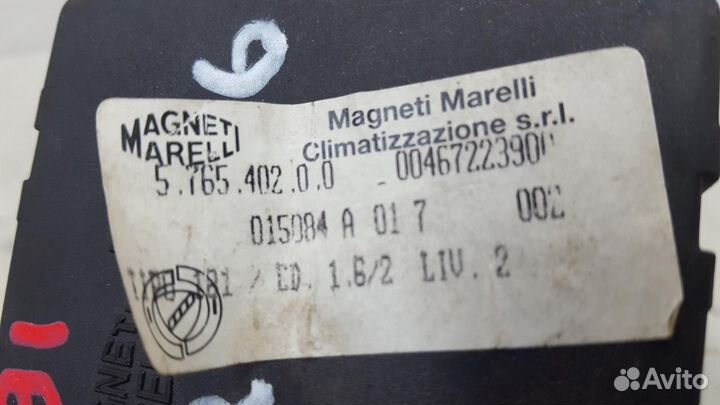 Электронный блок управления климатом печкой Fiat