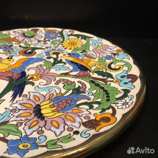 Тарелка декоративная керамика Sevilla