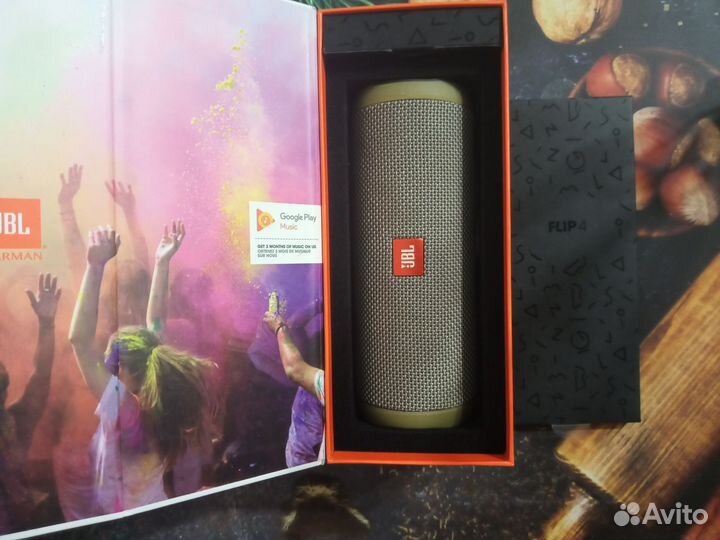 Колонка jbl flip 4 Б/У (На запчасти комплектом)