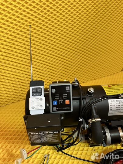 Подогреватель двигателя пжд GSM 12квт 24в 12в
