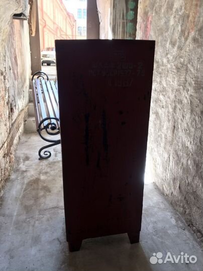 Сейф металлический времён СССР