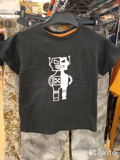 Футболка BB Robot черная