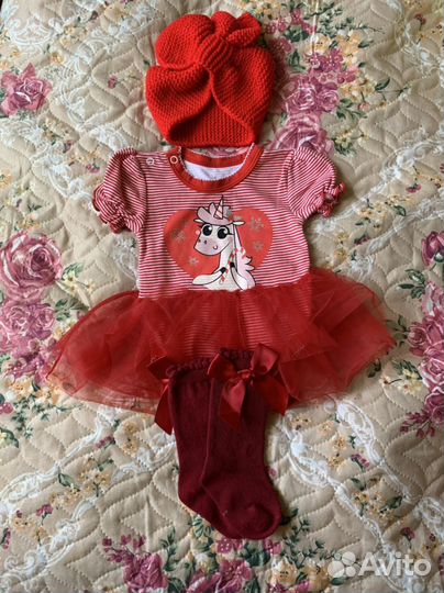 Боди для девочки 62-68 размер