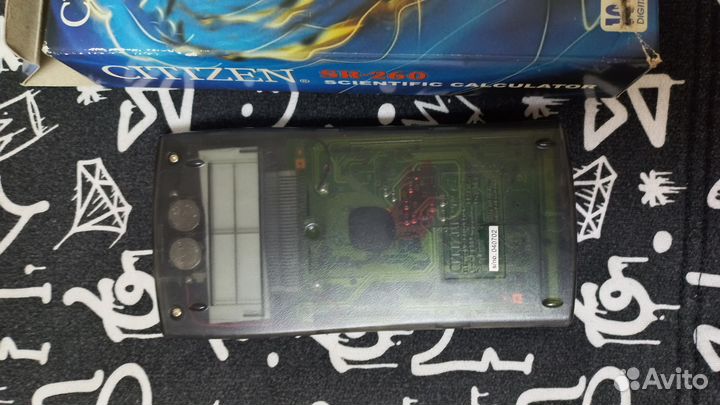 Инженерный калькулятор sitizen sr-260
