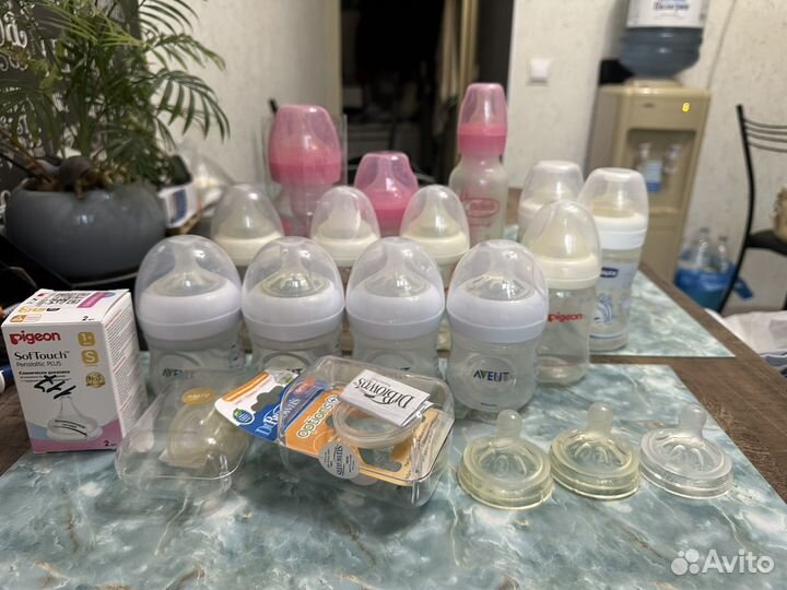 Бутылочки детские pigeon,avent,chicco,drbrowns
