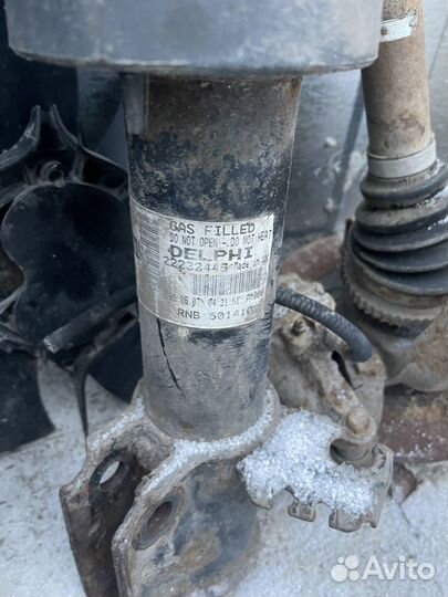 Пневмостойка передняя range rover l322